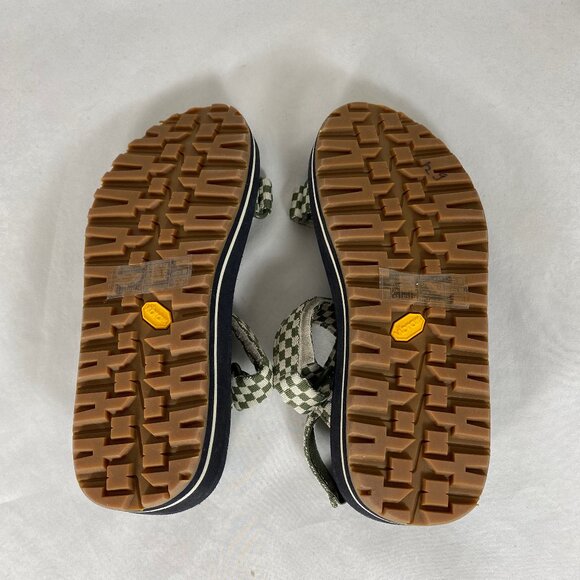 NEW The Great x Eddie Bauer The Daylight Sandal Check Checkered